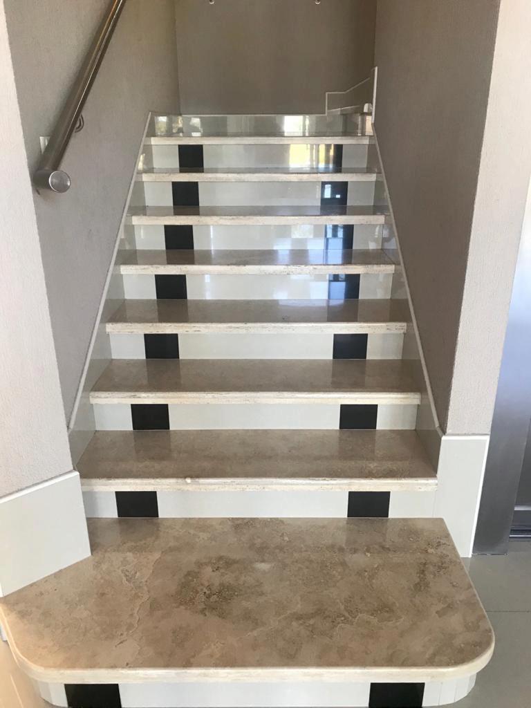 Resultado de instalación de pavimento